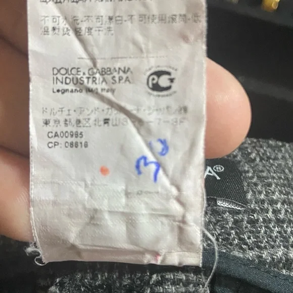 ❌sold❌DOLCE & GABBANA .Straight pants - Picture 5 of 16